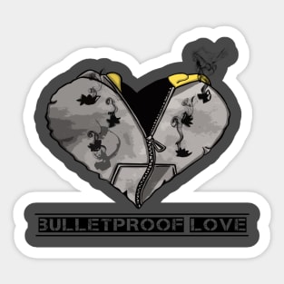 Bulletproof Love Sticker